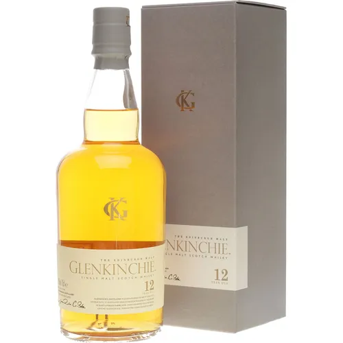 Glenkinchie 12 Jahre Whisky 0,7l - Feinster schottischer Whisky mit 43% Vol., ideal für Kenner und Genießer, die die Aromen der Lowlands entdecken möchten.