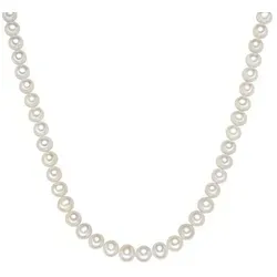 Valero Pearls Perlenkette weiß mit Süßwasser-Zuchtperle von Valero Pearls