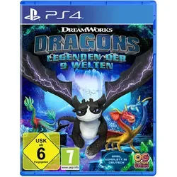 Dragons: Legenden der 9 Welten - PlayStation 4 - Abenteuer-Spiel für PS4, entfessle den Drachen in dir und erkunde geheimnisvolle Reiche, um Frieden zurückzubringen und Donners Familie zu finden!