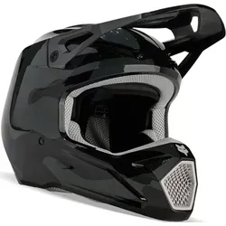 FOX V1 Bnkr MIPS 2023 Jugend Motocross Helm, schwarz, Größe S - Motorradhelm mit MIPS®-Technologie für optimalen Aufprallschutz und Dual-Density-EPS für hohen Komfort. Ideal für junge Fahrer, die Sicherheit und Style schätzen.