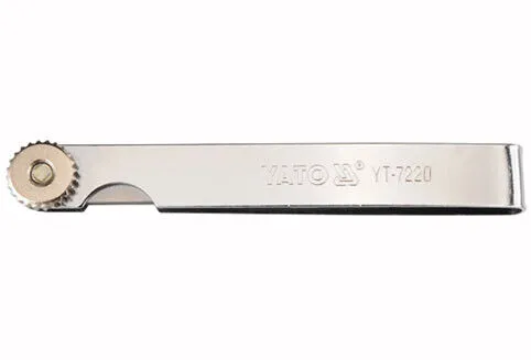 SZCZELINOMIERZ 17 LISTKÓW ZBIEŻNY 100MM YATO 5906083972201 von YATO