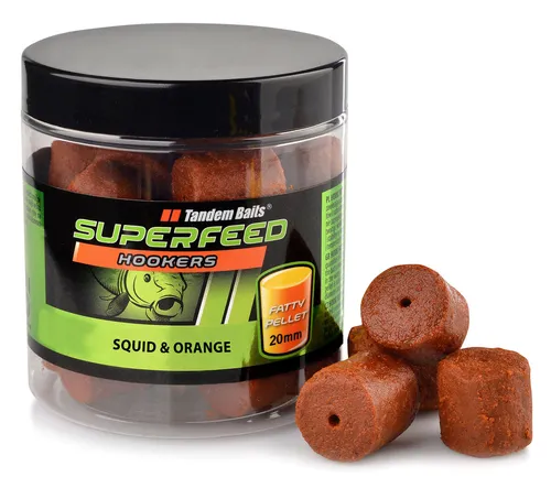 SuperFeed Hook Fatty Pellet 20mm/150g Squid & Orange 