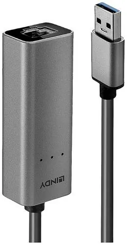 LINDY Netzwerkadapter 2.5 GBit/s USB-A - Sonstige, schneller Netzwerkadapter mit 2.5 GBit/s für eine stabile Internetverbindung und einfache Plug-and-Play-Installation.