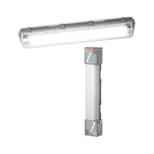 OSRAM HOMELIGHTING Submarine 2 x 7W LED-Feuchtraumleuchte - Deckenlampen & Kronleuchter, energieeffizient mit bis zu 65 % Energieersparnis und IP65 Schutz für optimale Nutzung in Feuchträumen.