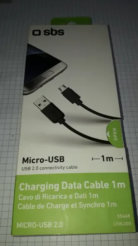 SBS Verbindungskabel Adapterkabel USB auf micro USB 1 m