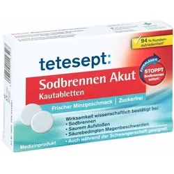 Tetesept Sodbrennen Akut Kautabletten von Merz Consumer Care GmbH