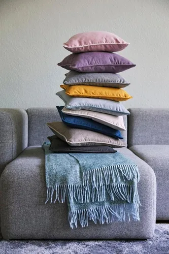 Esprit Dekokissen Harp in pink von Esprit