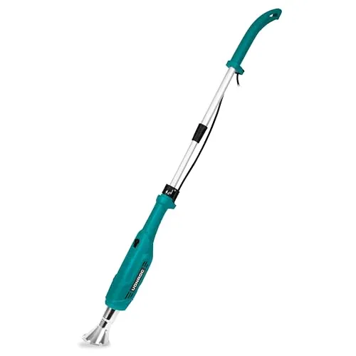 VONROC Unkrautvernichter elektrisch 2000W - Abflammgerät mit bis zu 600°C, ideal zur chemiefreien Unkrautbekämpfung und als Grillanzünder – mühelos im Stehen dank höhenverstellbarem Griff.