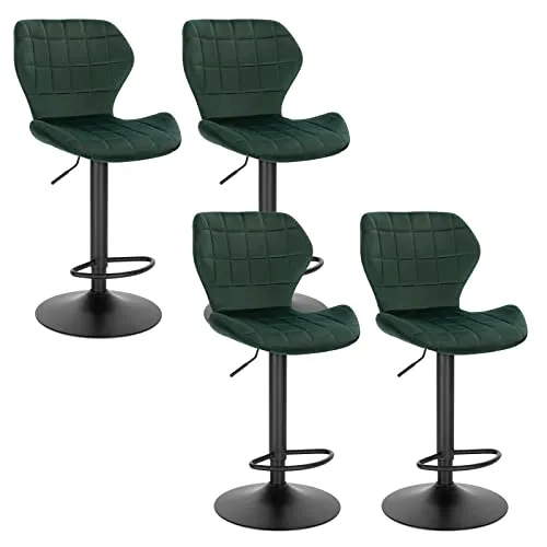 WOLTU Barhocker 4er Set in grün von WOLTU