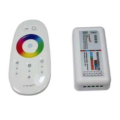 Milight RGBW LED Touch RF Controller Weiß 12...24V 240W 5-Pin; RGB+W