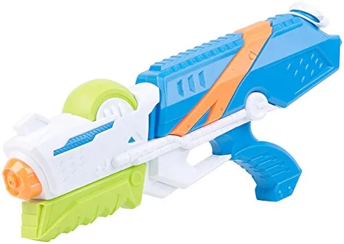 Speeron Spritzpistole: XL-Kinder-Wasserpistole mit extra-großem Wassertank, 850 ml (Wasserkanone Kinder, Spielzeug-Pistole, Wasserbomben)