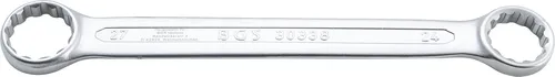 BGS-30338 Doppel-Ringschlüssel extra flach SW 24 x 27 mm