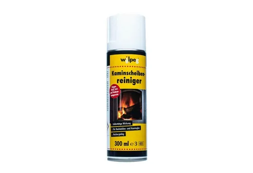 wilpeg® Kaminscheibenreiniger 300ml - Kamin Scheibenreiniger Ofenglasreinger Rußentferner