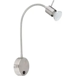Flexo Wandlampe mit beweglichem Arm H 53 cm