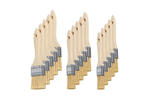 ARLI Flachpinsel Basic Pinsel Set mit 20 mm / 25 mm / 35 mm Breite, (15 St)