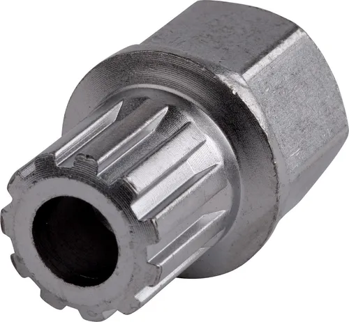 SW-Stahl 02382L-6 Felgenschloss-Demontage-Adapter I geeignet für VW I Adapter 56 I Demontage Werkzeug zum Lösen der Radsicherung I Lösewerkzeug für Felgenschlösser I Felgenschloss Ausdreher Silber