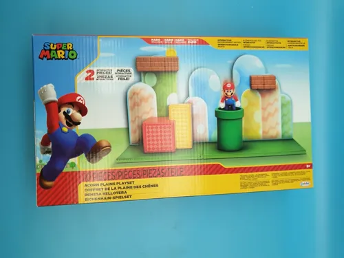 Nintendo Super Mario Multipack Spielset Eichenhain inkl. Mario Figur 6cm