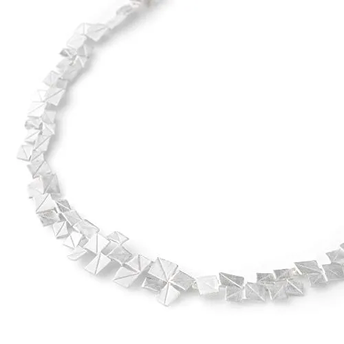 Heideman Halskette Partis Damen - Hochwertige Edelstahl Kette in Silber Gold mit geometrischem Design - Ketten für Damen: Edelstahlschmuck, hypoallergen und ideal für empfindliche Haut – perfektes Geschenk für jeden Anlass!