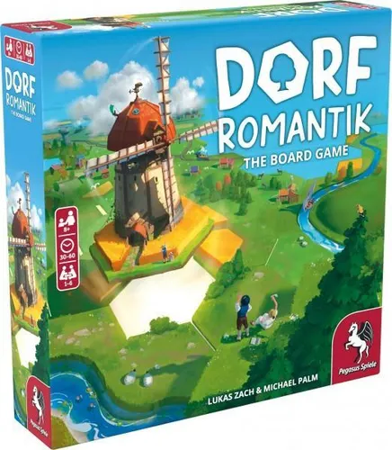 Pegasus Spiele 51240E Dorfomantik - The Board Game - Gesellschaftsspiel für 1-6 Spieler, basierend auf dem beliebten Videospiel. Erlebe kooperative Herausforderungen und entdecke neue Highscores in einer wiederspielbaren Kampagne!