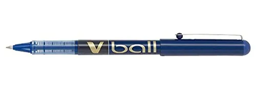 Pilot V-Ball Tintenroller (Flüssigtinte, 0,7 mm) 12 Stück blau