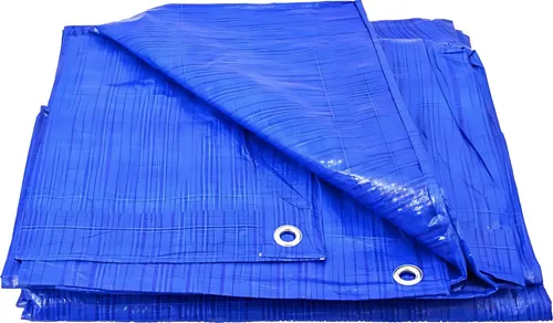 BK SHOP | Abdeckplane, Plane | Gartenplane 3 x 3 m | Blau Wasserdichte Plane | Bauplane 60 g/m2 | Abdeckplanen Gartenmöbel | Plane mit Ösen