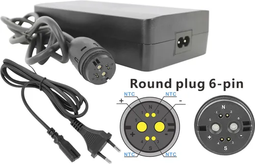 PowerSmart 42V 4A Akkuladegerät mit Rosenberger-Stecker