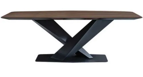 Esstisch Braun Modern Elegantes Design für Ihr Esszimmer - Moderner Esstisch aus hochwertigem Holz in Braun, ideal für stilvolle Esszimmer. Maße: 220 x 104 x 75 cm, mit 2 Jahren Herstellergarantie.