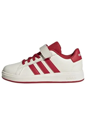 adidas Grand Court 2.0 Kinder Sneaker - Hochwertige Kinder-Schuhe aus recyceltem Synthetikleder, ideal für den Alltag und sportliche Aktivitäten.