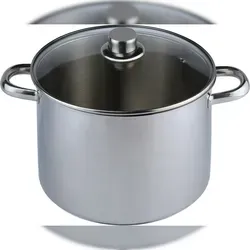 aro Suppentopf mit Deckel, Edelstahl, Ø 20 cm, 5 L, Induktion