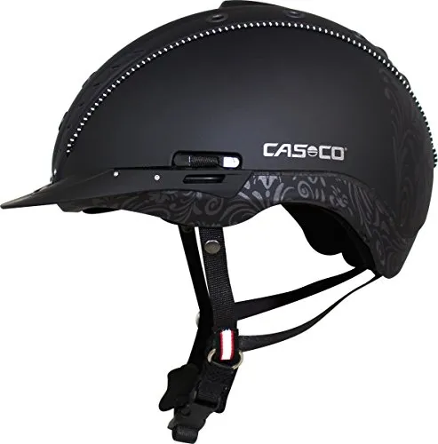 Casco MISTRALL 2 Reithelm schwarz/floral L/XL 60-63cm von CASCO