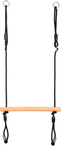 small foot Trapezschaukel mit Turnringen „Black Line“