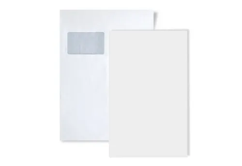 Profhome Vliestapete MUSTER Malervlies S-399-155 Renoviervlies Anstrichvlies 150 g, (1 Musterblatt, Renoviervlies 150-155 g/m2 Produktmuster, ca. A5-A4 weiß), Malervlies Musterbogen