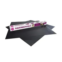 Sallys Dauerbackfolie 2er Set, schwarz von Sallys