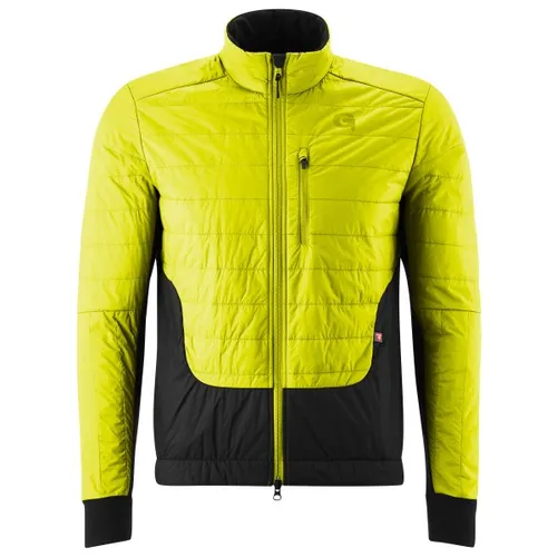 GONSO Trail Jacket Primaloft M - Herren Fahrradjacke 4XL, Neongelb - Fahrradbekleidung: Hoch geschlossene Langarmjacke aus 100% Polyester, bietet Wärme und Atmungsaktivität für optimale Fahrten bei kühlen Temperaturen.