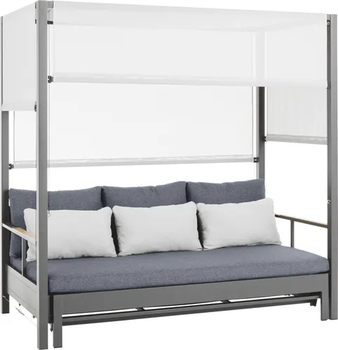 Dehner Gartenmöbel Daybed Hollywood, 3-Sitzer