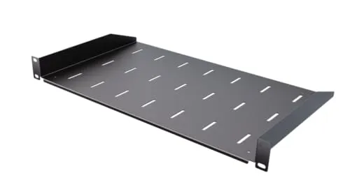 Stalflex Server Netzwerkschrank Eco 19 Zoll 1U 270mm - Server Rack Hergestellt aus Stahl - Computer- & Server-Racks - Serverschrank Kompatibel mit Netzwerk Schrank und Rack Schienen