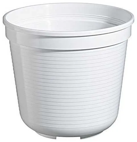 Geli Blumentopf Standard 26 cm weiß