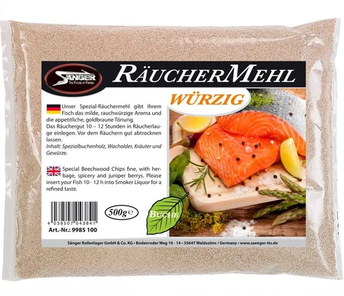Sänger Räuchermehl Buche würzig - 500gr. Beutel