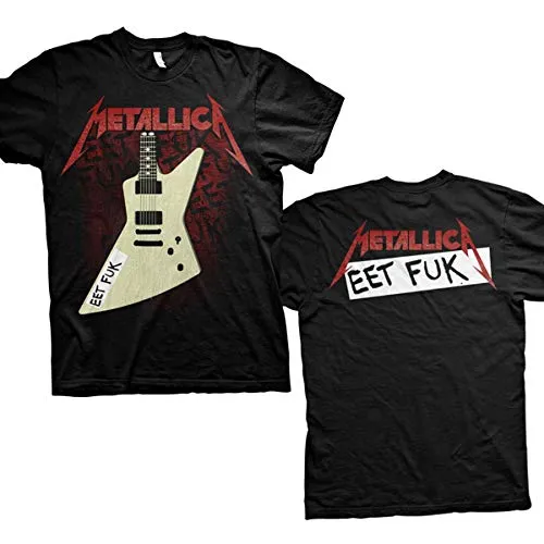 Unisex T-Shirt XXL Schwarz - Eet Fuk - Stylisches Unisex T-Shirt in XXL, ideal für lässige Outfits. Hergestellt aus hochwertiger Baumwolle für angenehmen Tragekomfort.