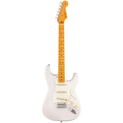 Fender Ultra Luxe 50s Strat MN WBL E-Gitarre - ST-Gitarren; Hochwertige Stratocaster mit 22 Edelstahlbünden und 3x Pure Vintage '57 Single-Coil Tonabnehmer für erstklassigen Klang und Spielkomfort.
