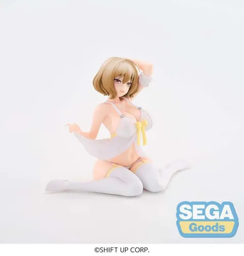 Sega - Goddess of Victory: Nikke PVC Statue Anis 10 cm - Actionfigur der Göttin des Sieges: Hochwertige 10 cm PVC Statue von Anis mit bedruckter Fensterbox, ideal für Sammler und Fans!