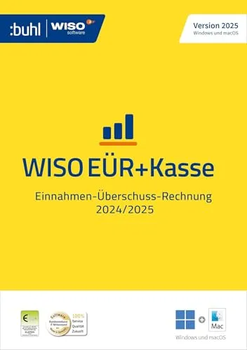 WISO EÜR+Kasse 2025 | DVD-ROM von Buhl Data Service