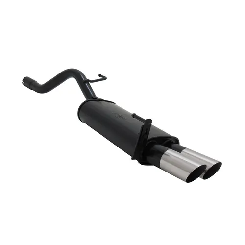 Novus Sportauspuff für Opel Corsa D 2x76mm MS-Design Endschalldämpfer mit ABE