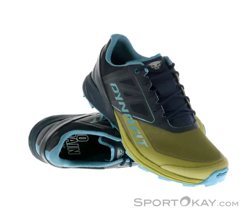 Dynafit Alpine Herren Traillaufschuhe - Oliv Dunkelgrün, Größe 10 - Laufschuhe für Herren mit optimalem Grip und Dämpfung, ideal für anspruchsvolle Trails und Outdoor-Abenteuer.
