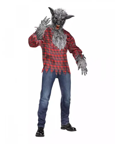 Werwolf Kostüm Grau von Horror-Shop