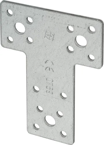 Vormann T-Flachverbinder sendzimir verzinkt 80 x 68 x 38 mm