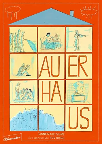 Auerhaus. Graphic Novel - Emotionale Graphic Novel über Freundschaft - Hörbücher, fesselnde Erzählung über das Aufeinandertreffen junger Menschen und die Herausforderungen des Erwachsenwerdens.
