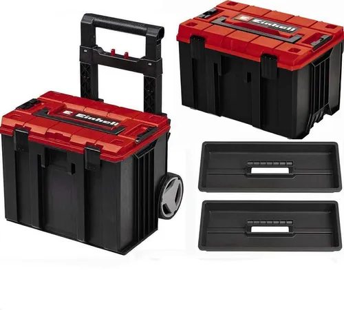 Einhell E-Case L + M Systemkoffer Trolley mit Rädern von Einhell