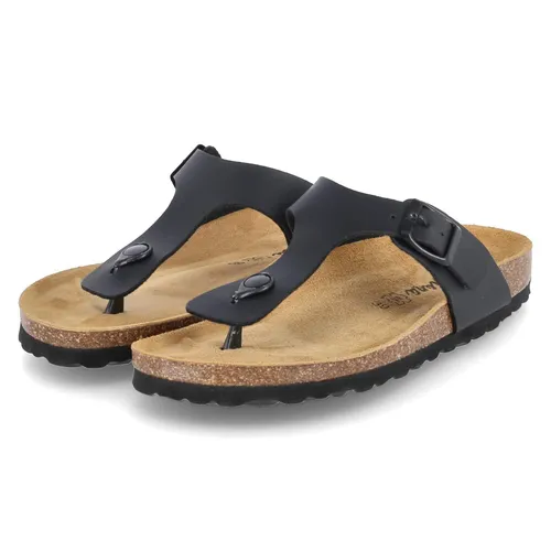 Beliana 0027/299/01/G-01/353 01 Pantolette - Pantoletten mit verstellbarer Schnalle und vorgeformtem, weichem Tieffußbett für optimalen Tragekomfort und Unterstützung – ideal für Alltag und Freizeit.