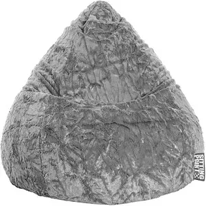 Sitting Point Sitzsack Fluffy XL grau